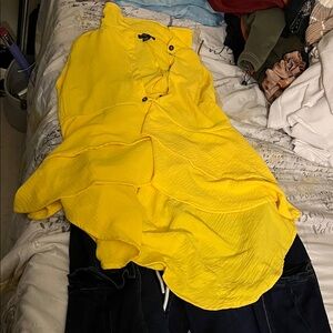 2 piece Sleeveless Women's Blouses with jeans